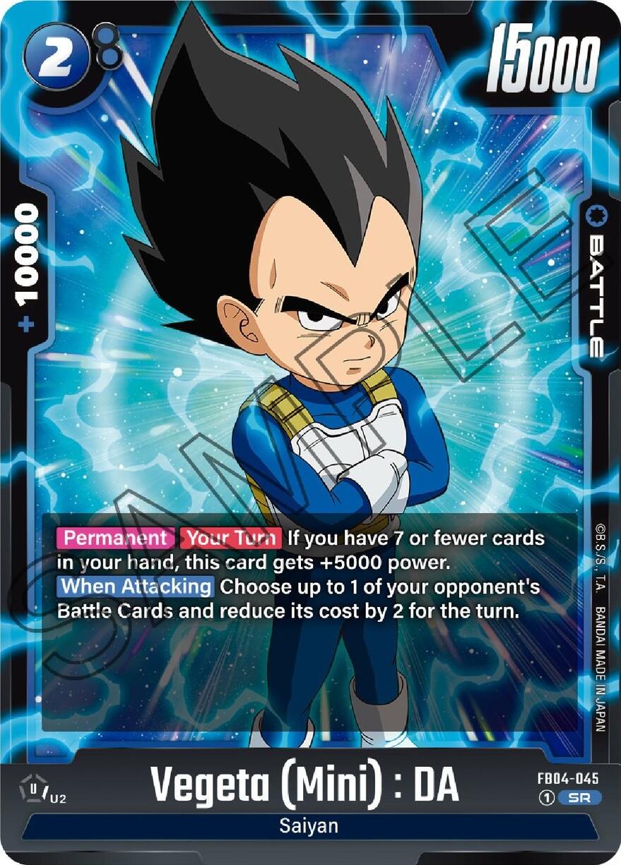 Vegeta Mini: DA FB04-045