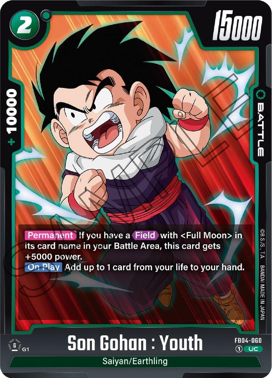 Son Gohan: Youth FB04-060