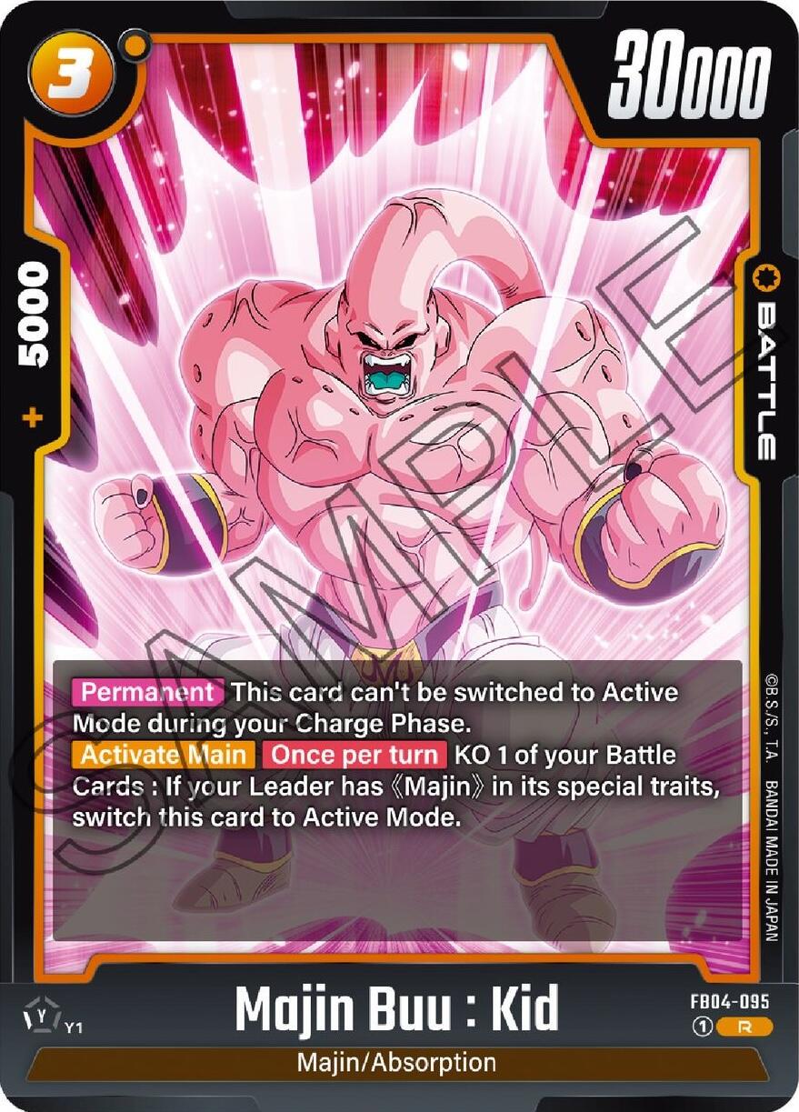 Majin Buu: Kid FB04-095
