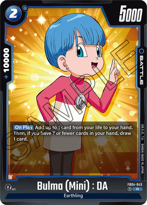 Bulma Mini: DA FB04-043