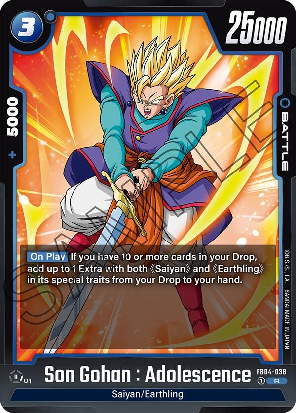 Son Gohan: Adolescence FB04-038