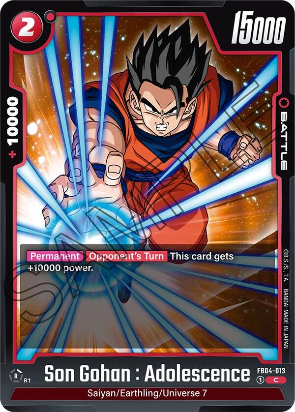 Son Gohan: Adolescence FB04-013