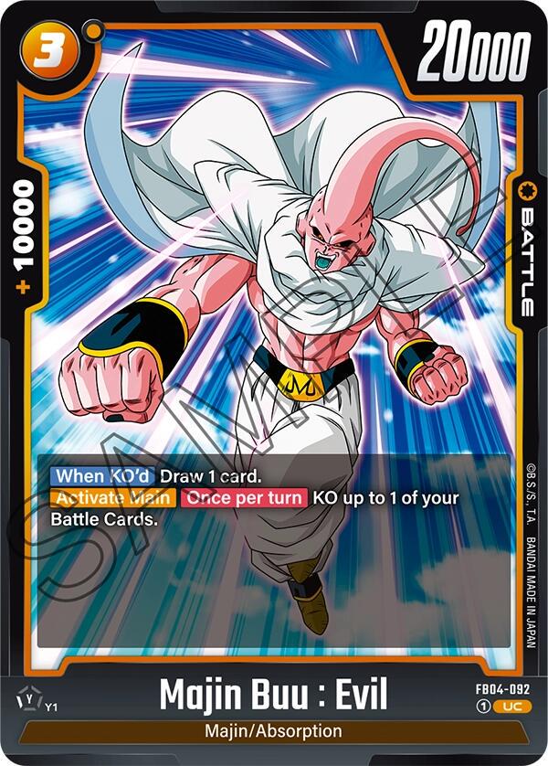 Majin Buu: Evil FB04-092