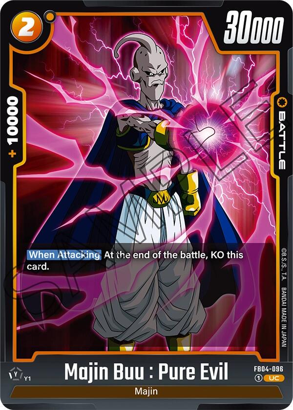 Majin Buu: Pure Evil FB04-096