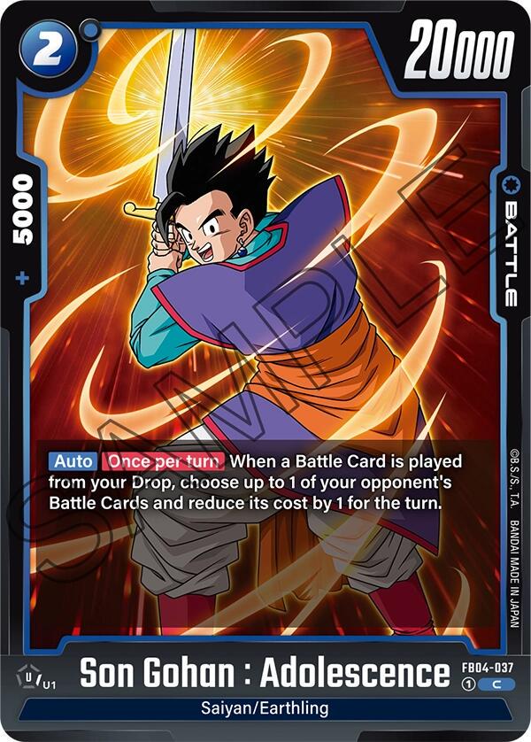 Son Gohan: Adolescence FB04-037