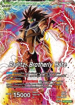 Raditz // Raditz, Brotherly Hate BT7-049