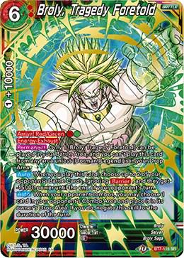 Broly, Tragedy Foretold BT7-115