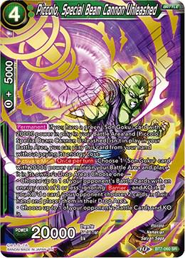 Piccolo, Special Beam Cannon Unleashed BT7-060