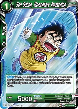 Son Gohan, Momentary Awakening BT7-055
