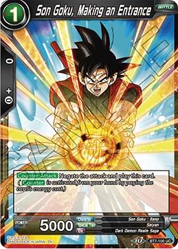 Son Goku, Making an Entrance BT7-100