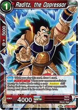 Raditz, the Oppressor BT7-003