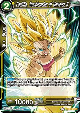 Caulifla, Troublemaker of Universe 6 XD1-07