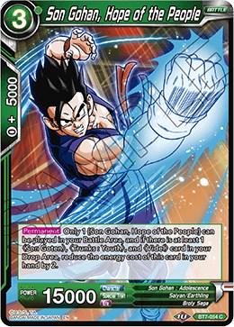 Son Gohan, Hope of the People BT7-054