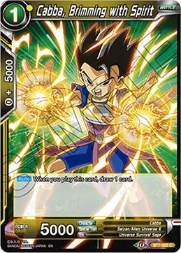 Cabba, Brimming with Spirit BT7-082