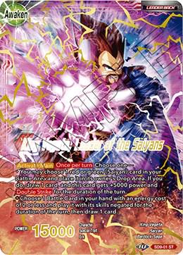 King Vegeta // King Vegeta, Leader of the Saiyans SD9-01