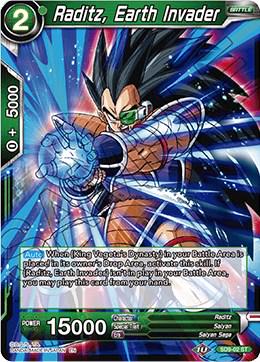 Raditz, Earth Invader SD9-02