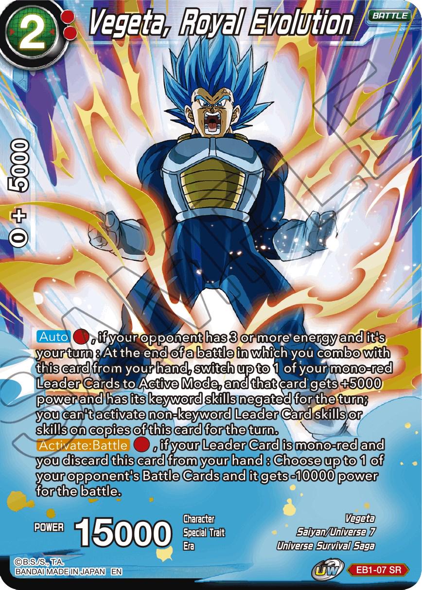 Vegeta, Royal Evolution EB1-07