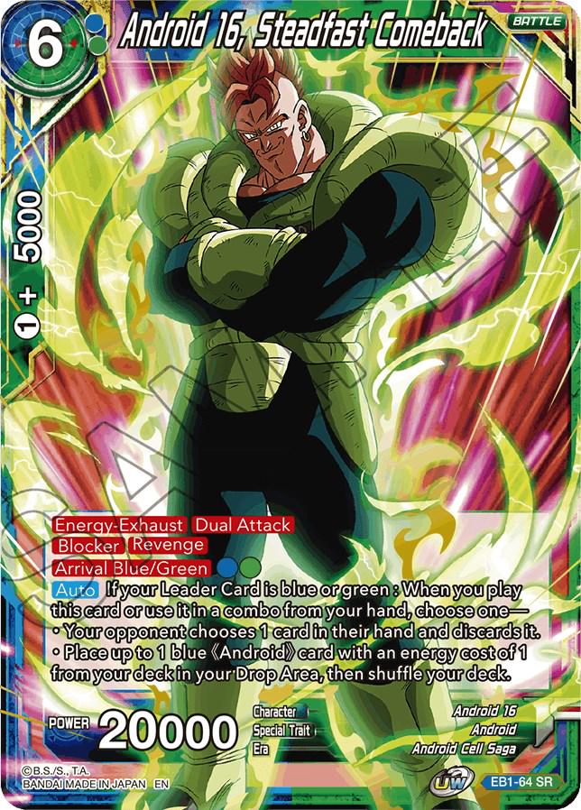 Android 16, Steadfast Comeback EB1-64