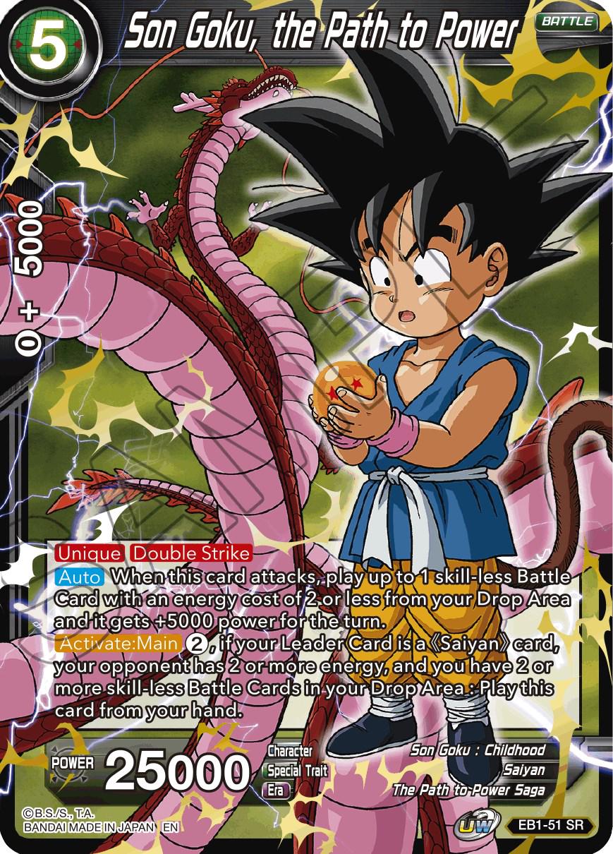 Son Goku, the Path to Power EB1-51