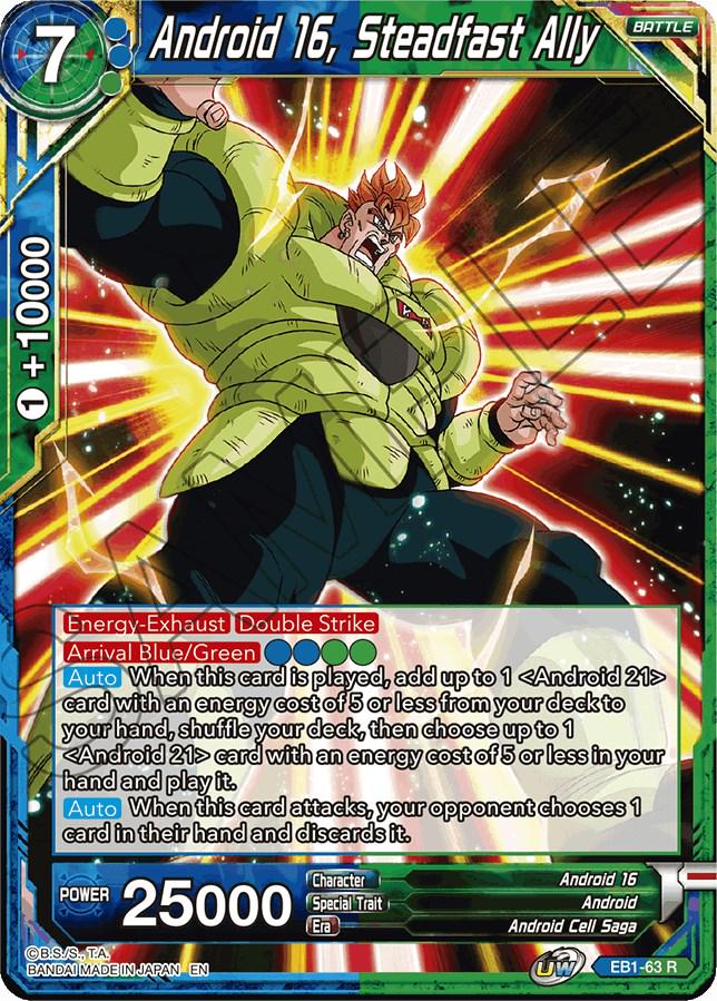 Android 16, Steadfast Ally EB1-63