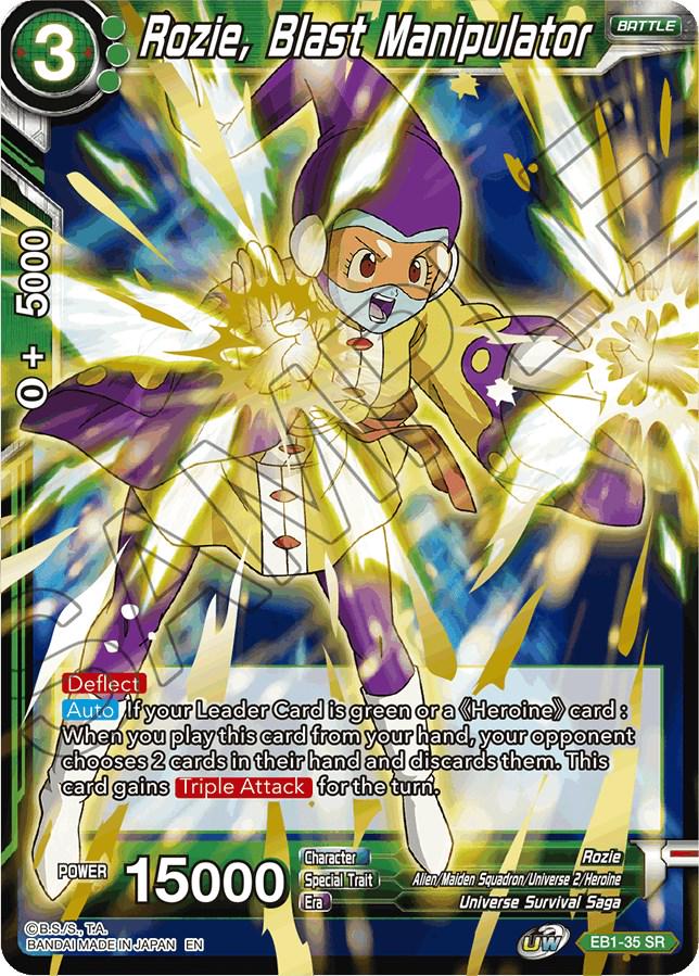 Rozie, Blast Manipulator EB1-35