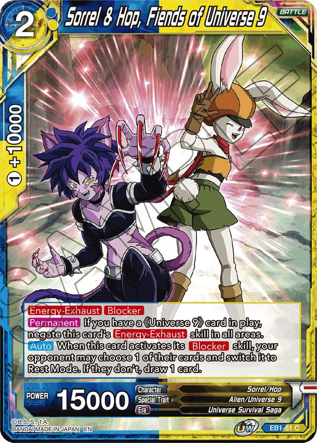 Sorrel & Hop, Fiends of Universe 9 EB1-61