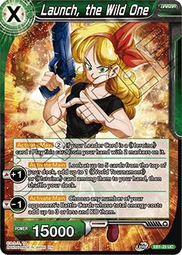 Launch, the Wild One EB1-25