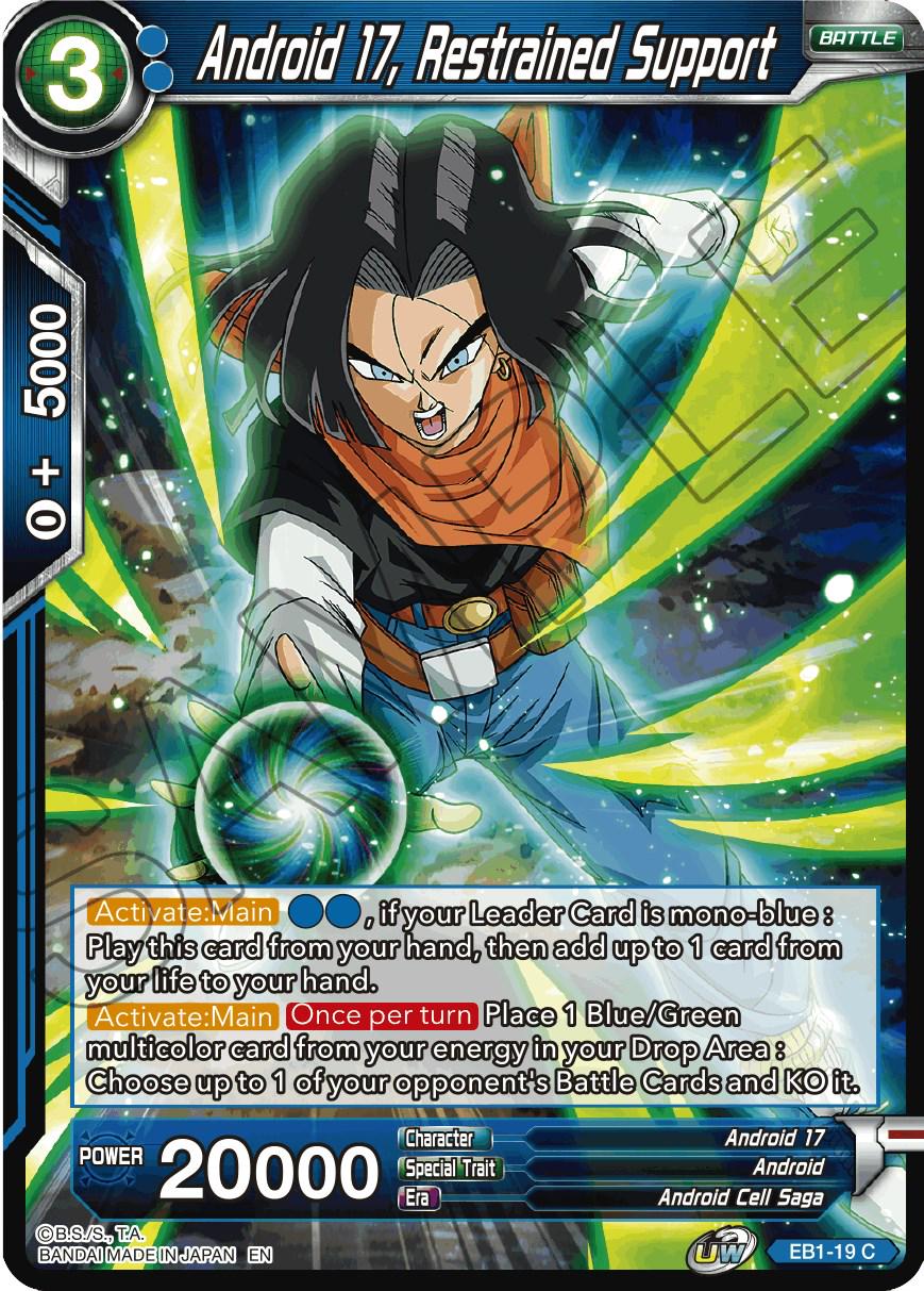 Android 17, Restrained Support EB1-19