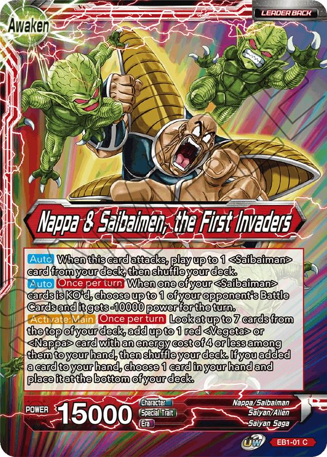 Nappa // Nappa & Saibaimen, the First Invaders EB1-01