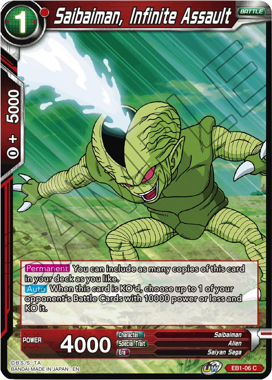 Saibaiman, Infinite Assault EB1-06