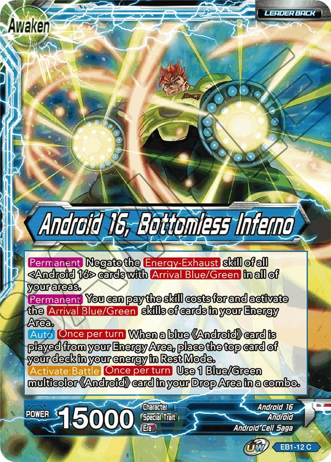 Android 16 // Android 16, Bottomless Inferno EB1-12