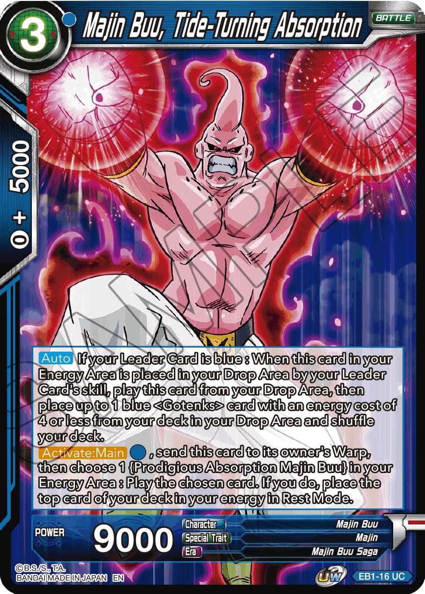 Majin Buu, Tide-Turning Absorption EB1-16