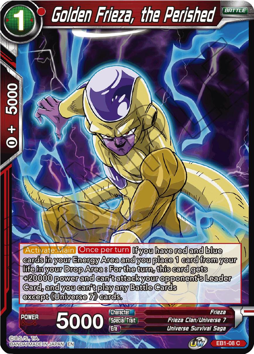 Golden Frieza, the Perished EB1-08