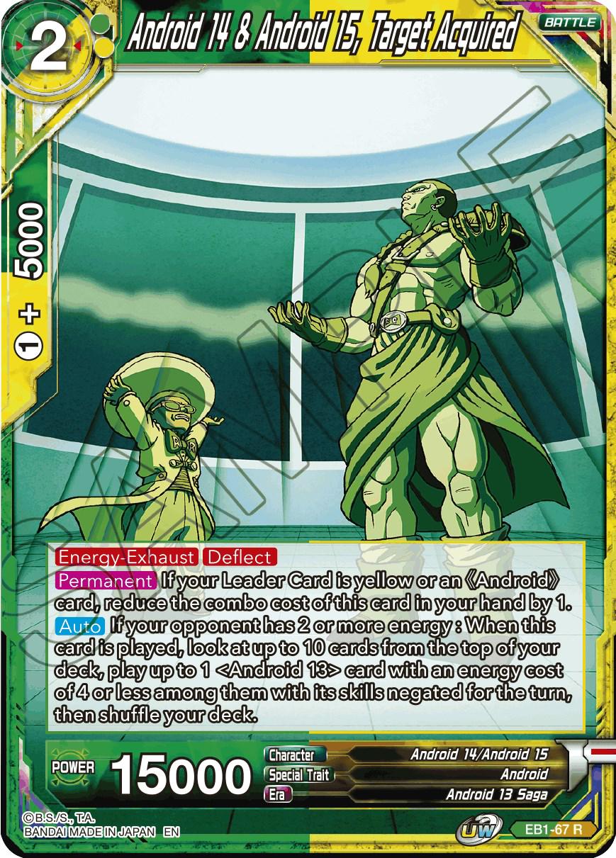 Android 14 & Android 15, Target Acquired EB1-67