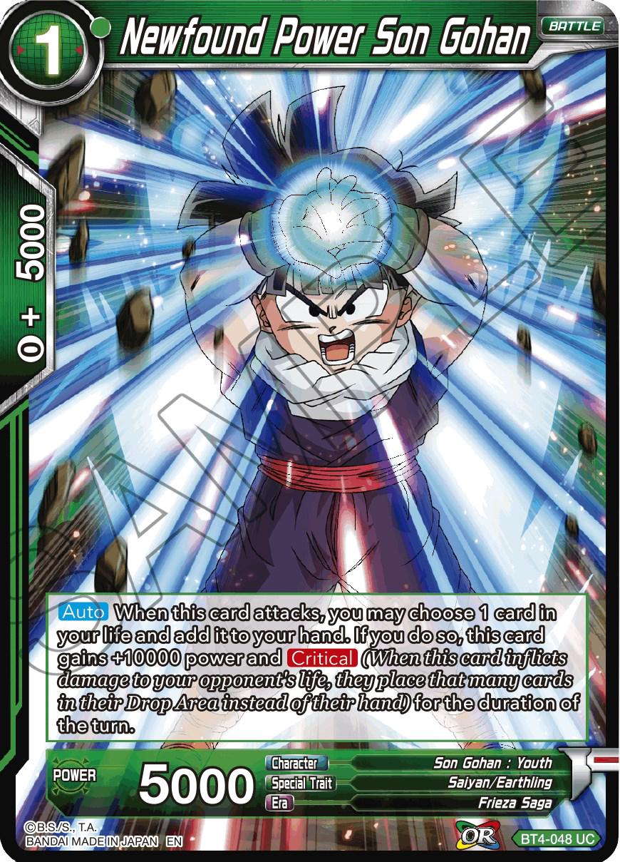 Newfound Power Son Gohan BT4-048