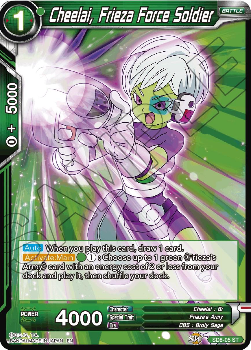 Cheelai, Frieza Force Soldier SD8-05