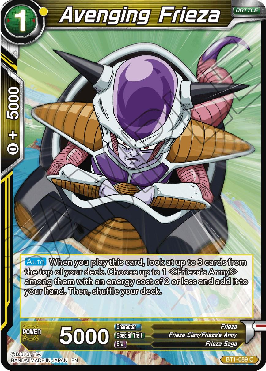 Avenging Frieza BT1-089