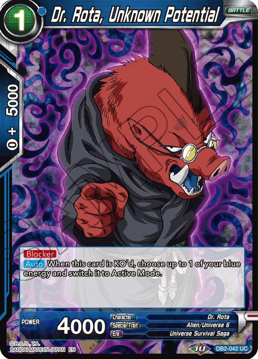 Dr. Rota, Unknown Potential DB2-042