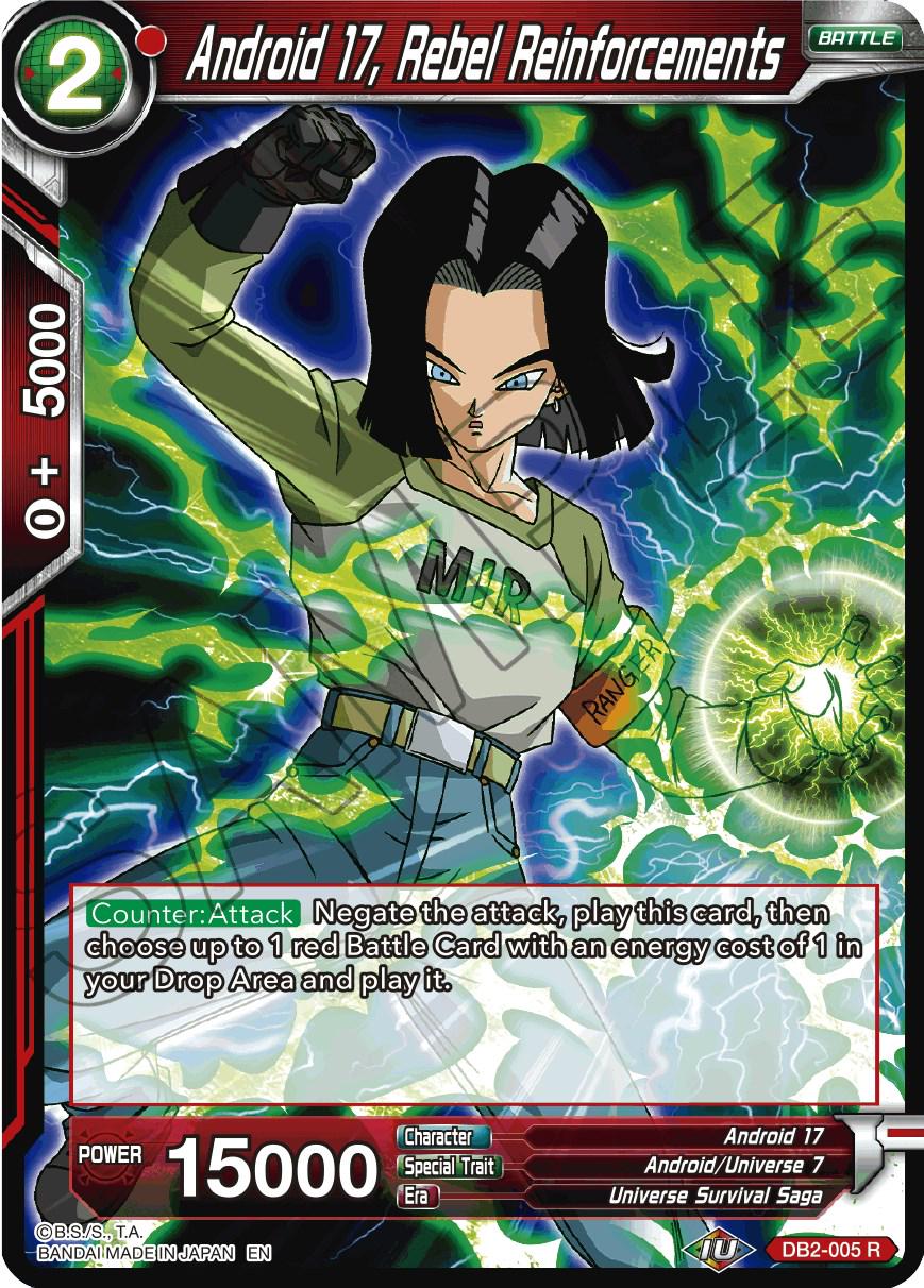 Android 17, Rebel Reinforcements DB2-005