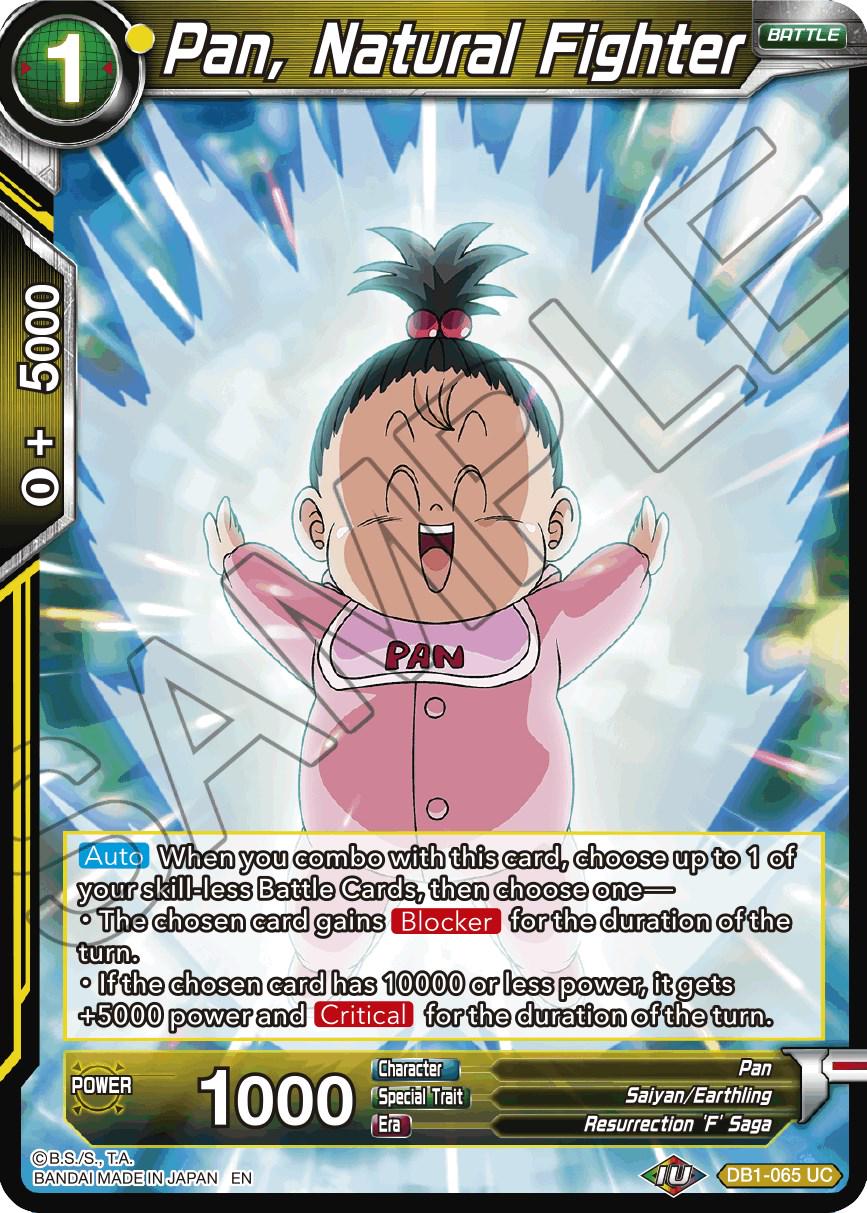Pan, Natural Fighter DB1-065