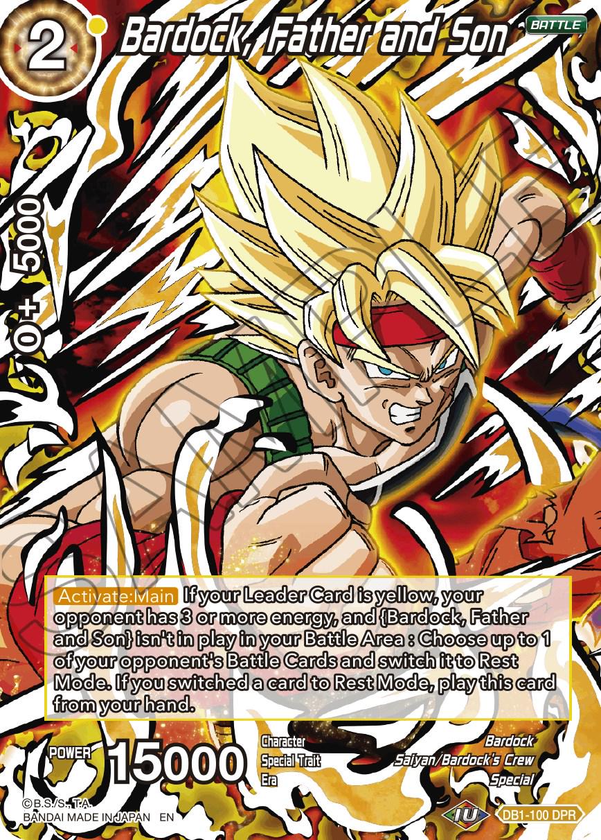 Bardock, Father and Son DB1-100