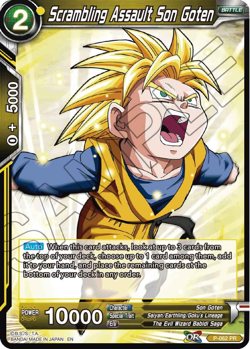Scrambling Assault Son Goten P-062