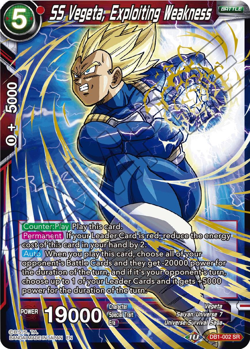 SS Vegeta, Exploiting Weakness DB1-002