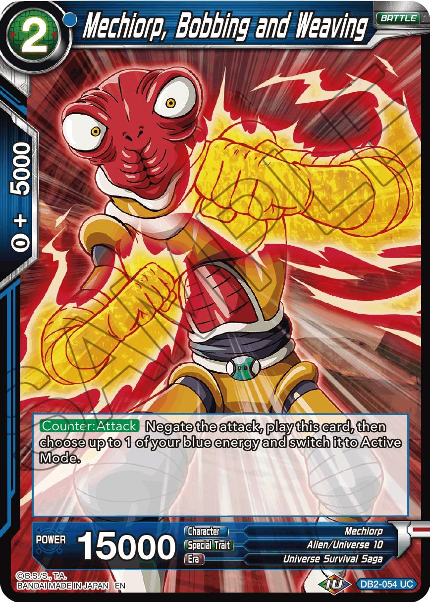 Mechiorp, Bobbing and Weaving DB2-054