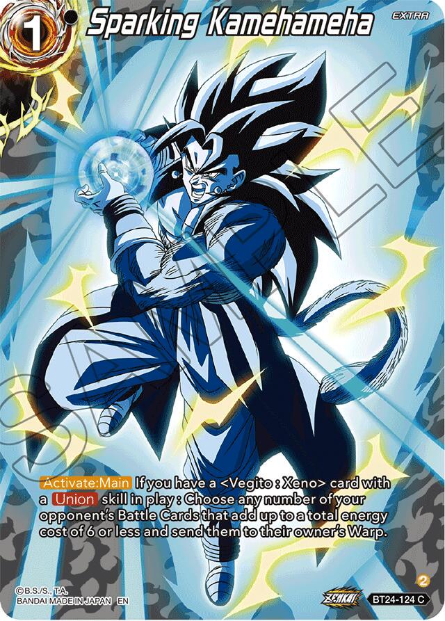 Sparking Kamehameha [Silver Foil] BT24-124