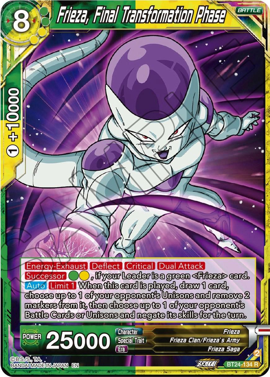 Frieza, Final Transformation Phase BT24-134