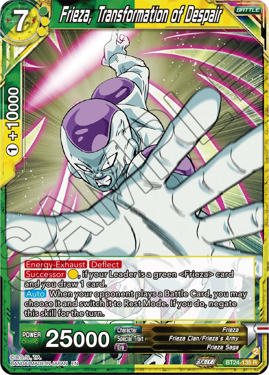 Frieza, Transformation of Despair BT24-135