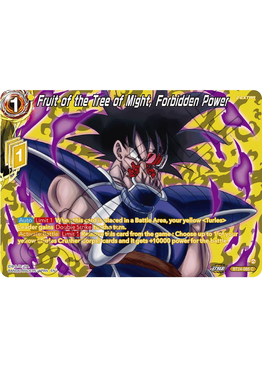 Fruit of the Tree of Might, Forbidden Power [Silver Foil] BT24-085