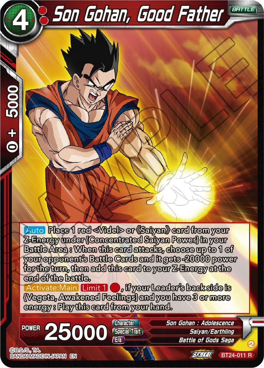 Son Gohan, Good Father BT24-011