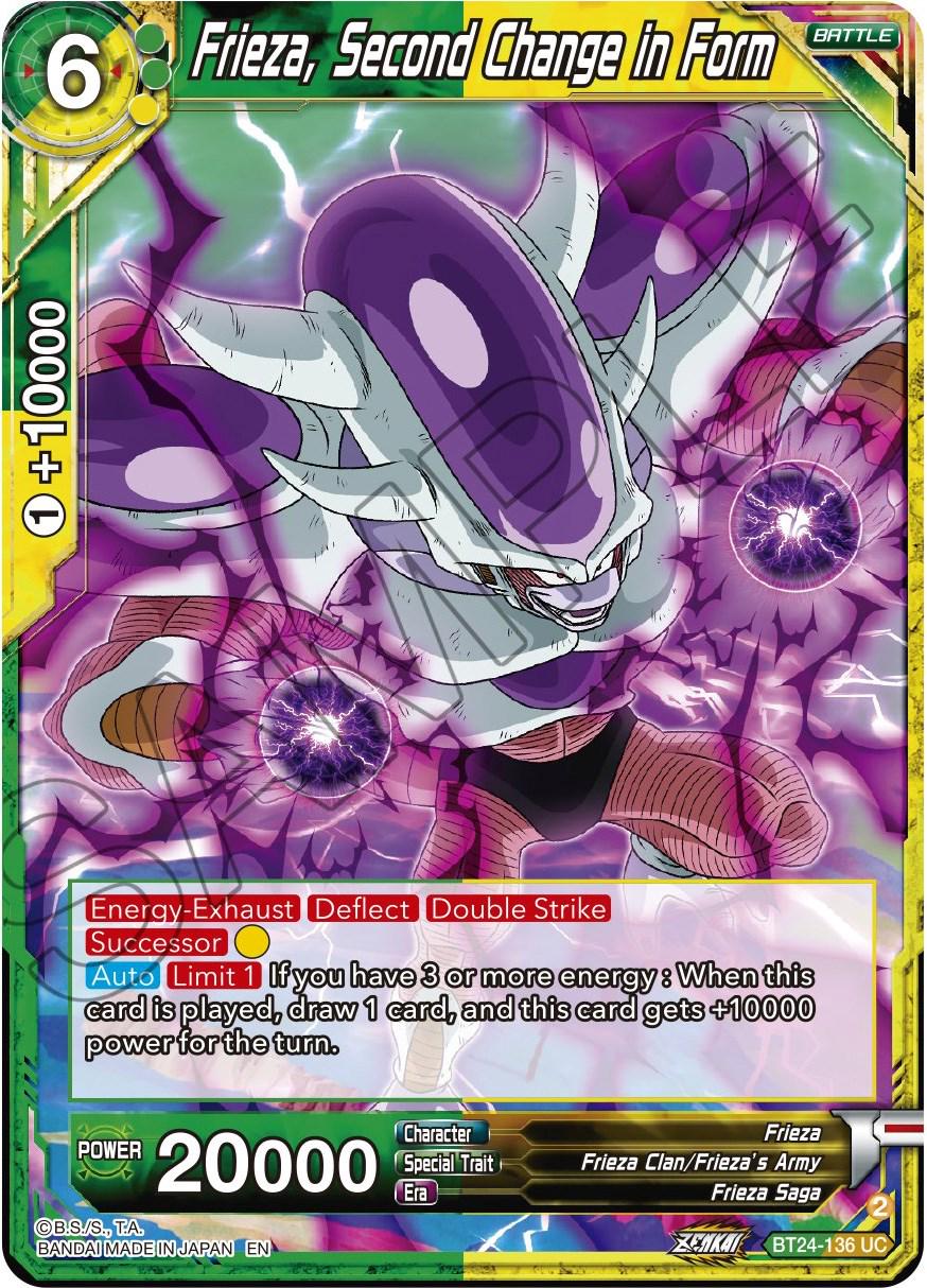 Frieza, Second Change in Form BT24-136